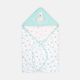 WRAPING SHEET SEA GREEN BEAR