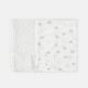 WRAPING SHEET MUSLIN PK-2 WHITE ELEPHANT