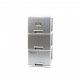 AXIS CONTAINER 3 STACKS-PLATINUM GREY